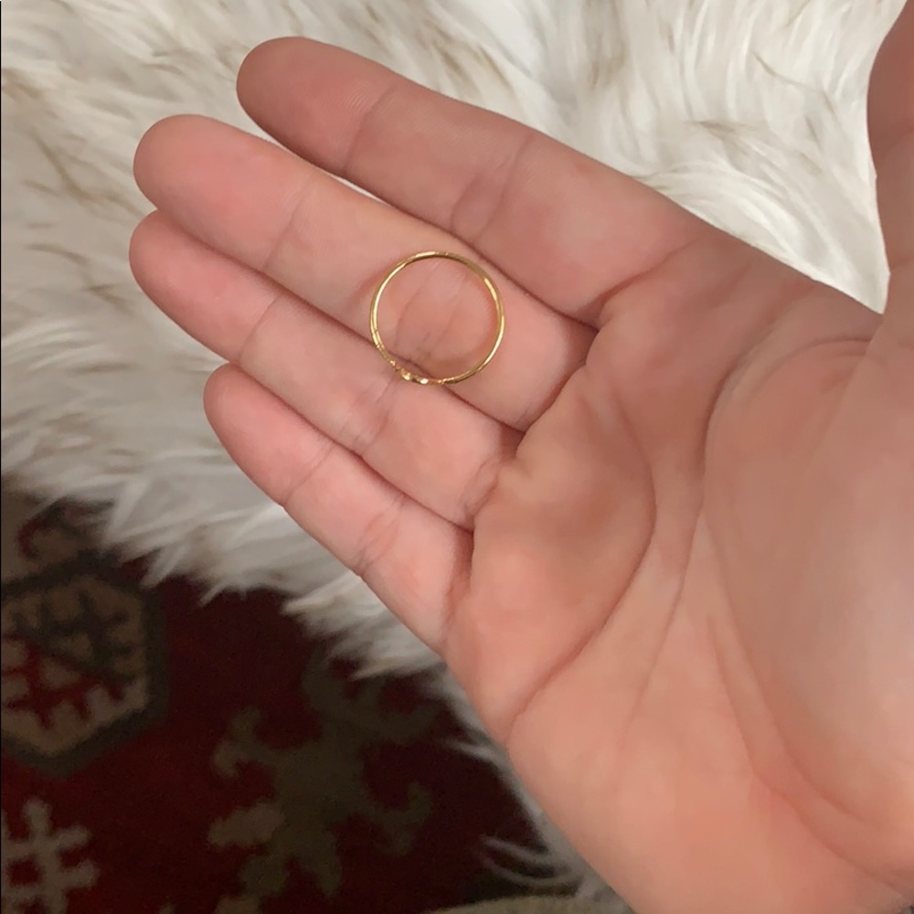 Gold pineapple ring - Picture 2 of 2